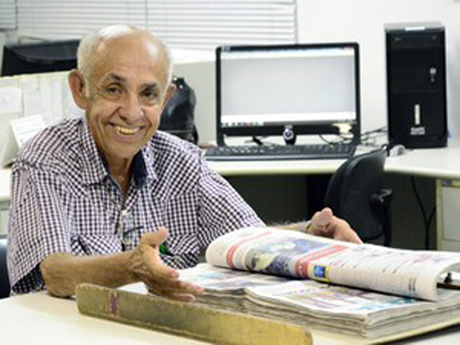 O jornalista Valmir Calheiros de Siqueira.