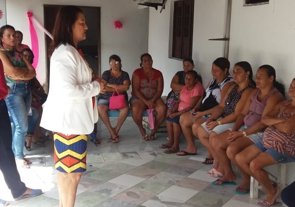 UBS José Paulino realiza ações alusivas ao Outubro Rosa.