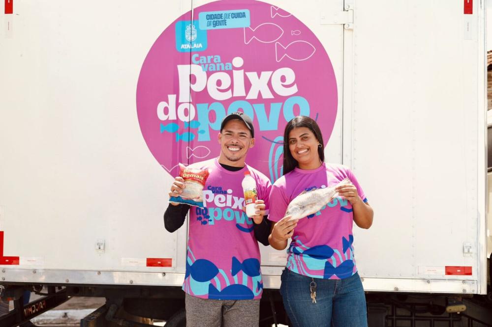 Mais de 14 mil famílias serão beneficiadas, recebendo kits contendo arroz, leite de coco e peixe fresco.