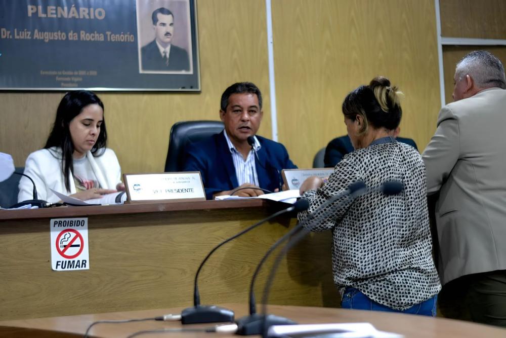 Presidência do vereador Cicinho Melo (MDB).