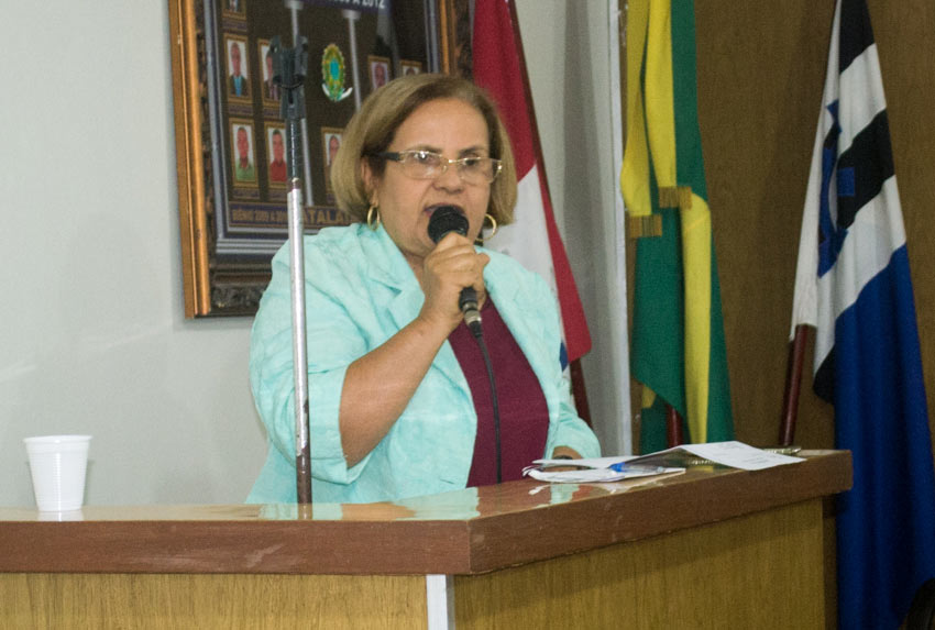 Vereadora Maria da Comesa (PP).