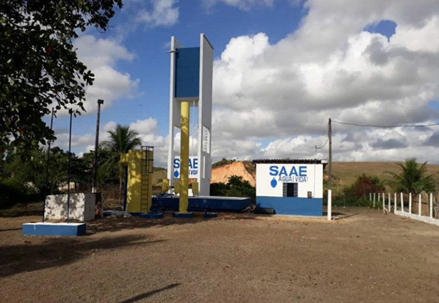 Prefeitura e SAAE vem realizando uma série de reformas em suas unidades de abastecimento de água.