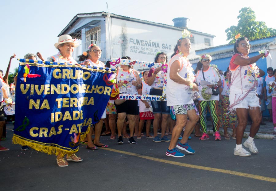 Carnaval Social animou os foliões de todas as idades.