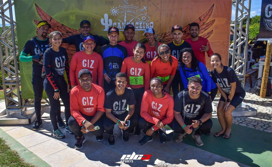Equipes Giz Trekking, representando Atalaia em competições de Trekking em Alagoas.
