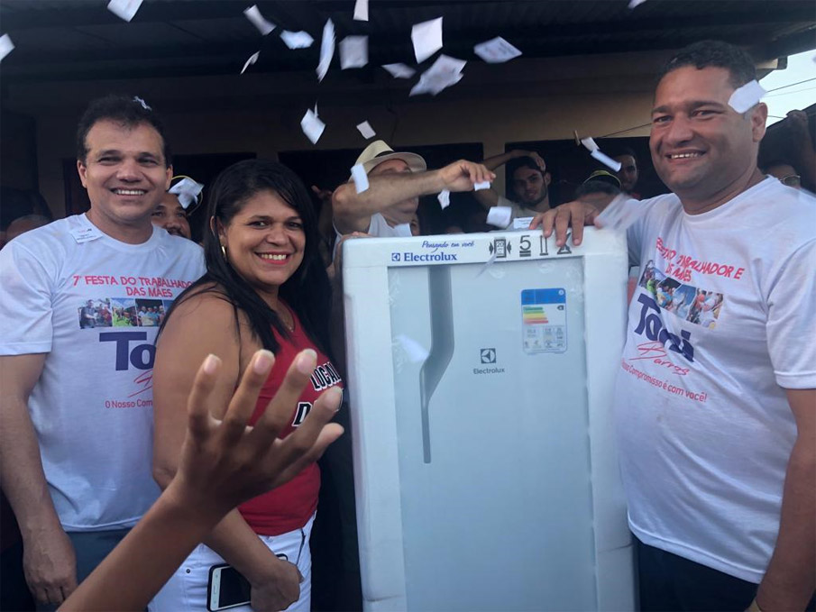  7ª Festa do TRABALHADOR e das Mães de Atalaia, realziada no Povoado 21.