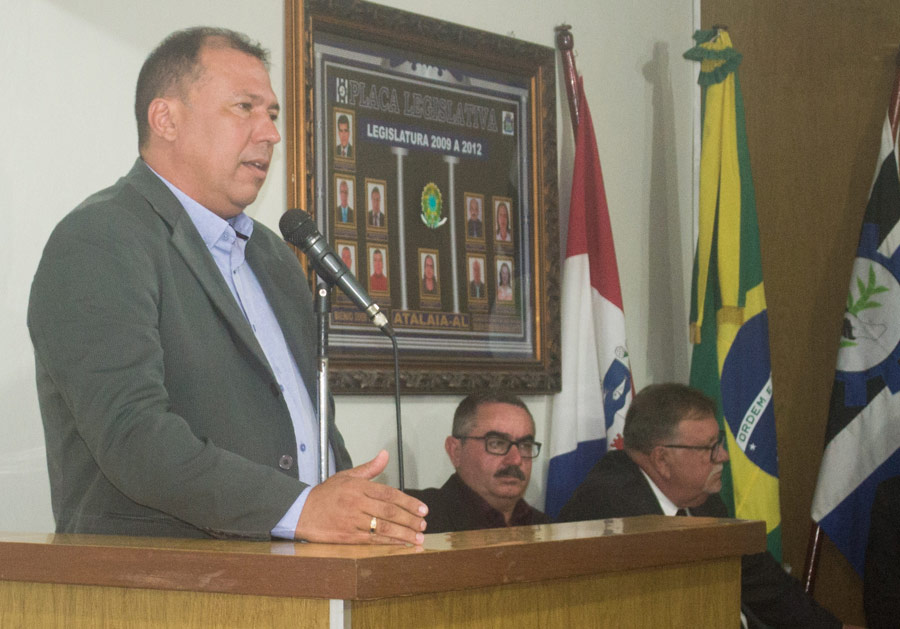 Presidente da UVEAL - Fabiano Leão (vereador de Arapiraca)