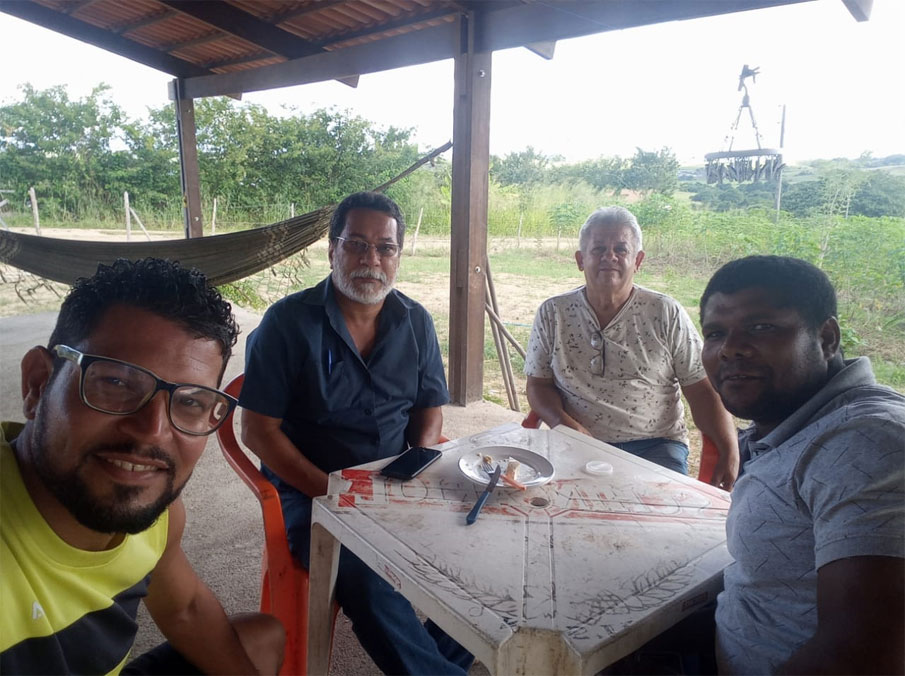 Presidente do PT em Atalaia visitou regiões agrícolas do município. 