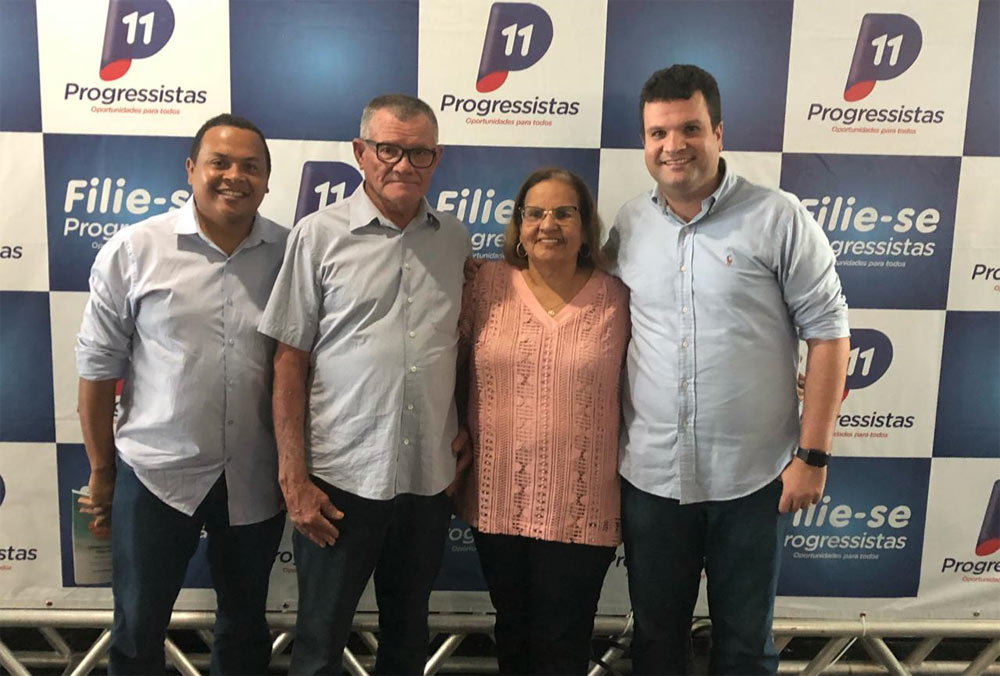 Maria da Comesa participa da Convenção dos Progressistas.
