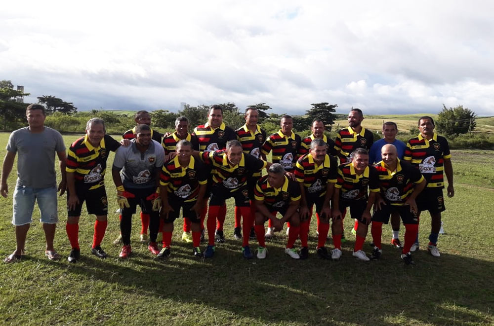 Prefeito Chico Vigário em campo pela equipe do Sport Santo Antônio.