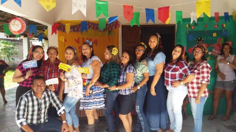 Arraiá da UBS José Paulino proporcionol alegria para usuários e comunidade.