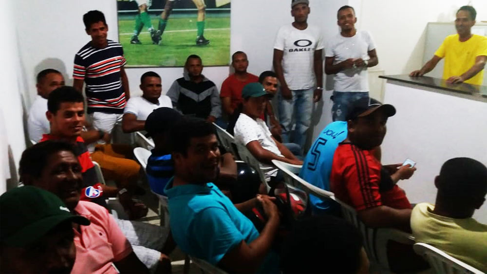 Reunião sobre o Atalaiense de Futebol Amador 2019.