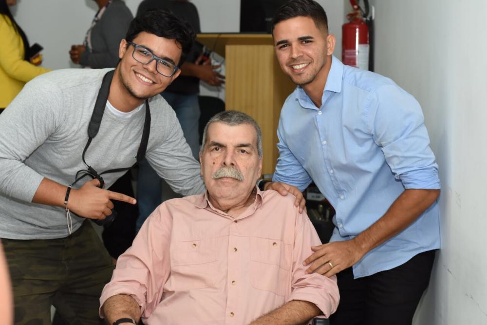 Cláudio Medeiros, o Cacau, foi homenageado em filme exibido pelo Projeto Patrimônio Atalaia.