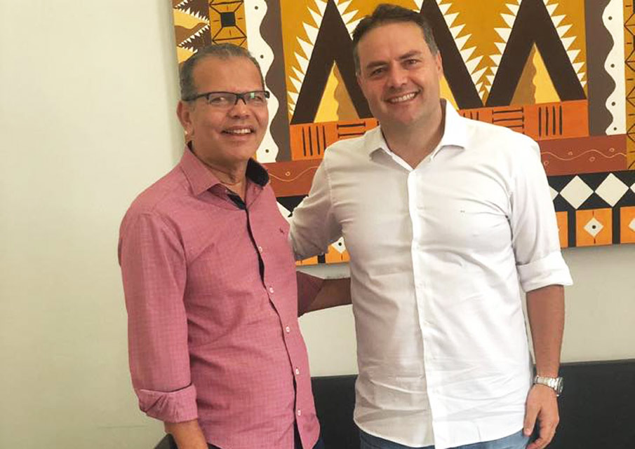 Prefeito Chico Vigário e Governador Renan Filho.