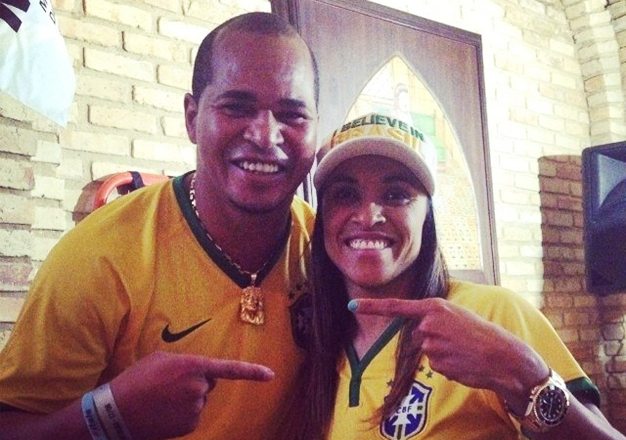 Aloísio Chulapa e Rainha Marta.