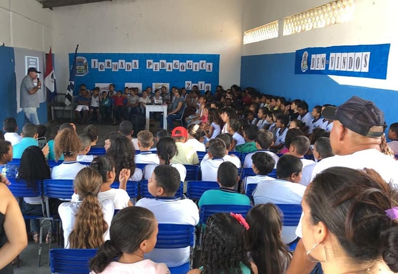 Palestra faz parte do Projeto Atalaia: Nossa gente, nosso orgulho e do Projeto Defesa Civil na Escola.