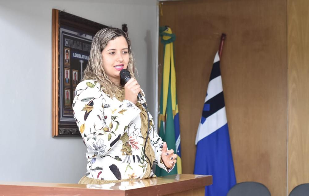 Vereadora Camyla Brasil. Foto: Alberto Vicente.