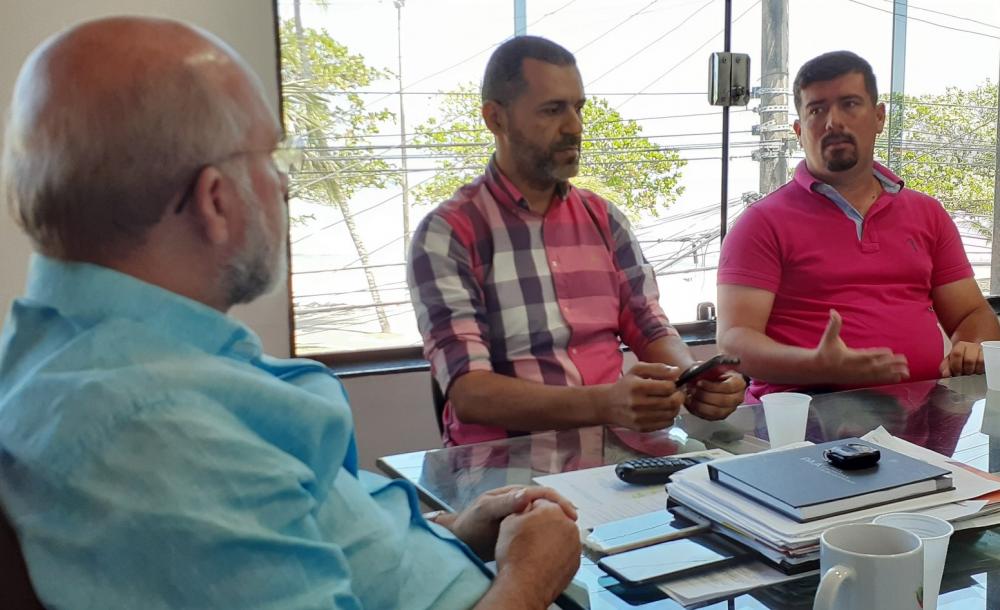 Reunião na Iteral. Foto: Helciane Pereira (Iteral/Ascom)