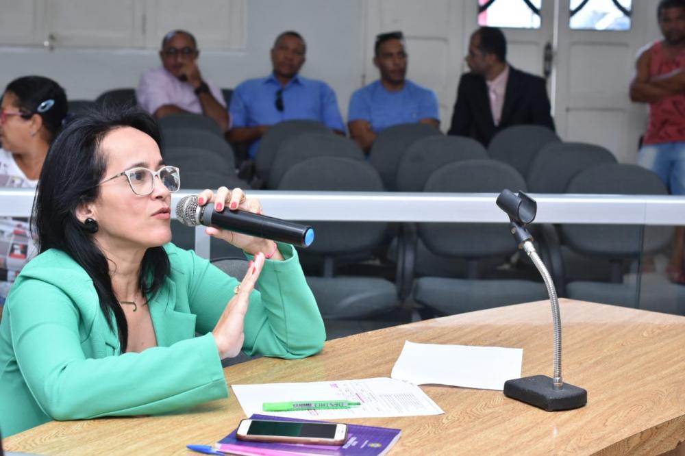 Vereadora Janaína do Cal. Foto: Alberto Vicente 