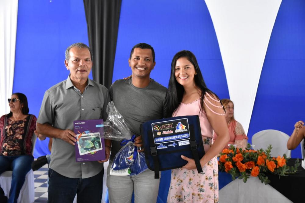 Solenidade em homenagem ao Dia do Agente de Saúde.