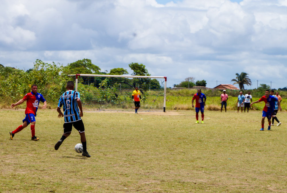 Grêmio goleou o Asa Branca por 5 a 0.