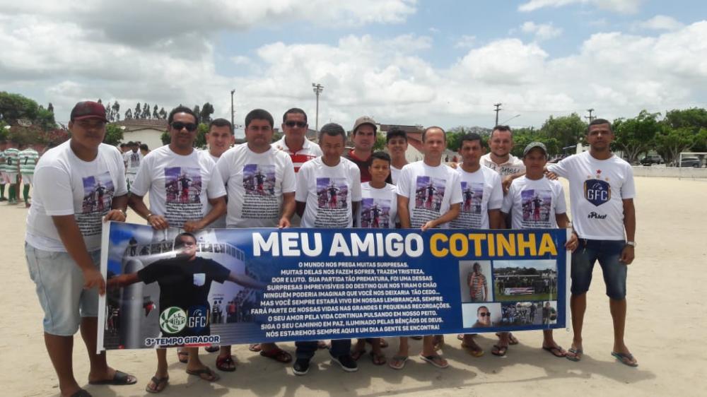 Rodada foi de homenagem ao vice-presidente do 3º Tempo Girador, o Cotinha. 