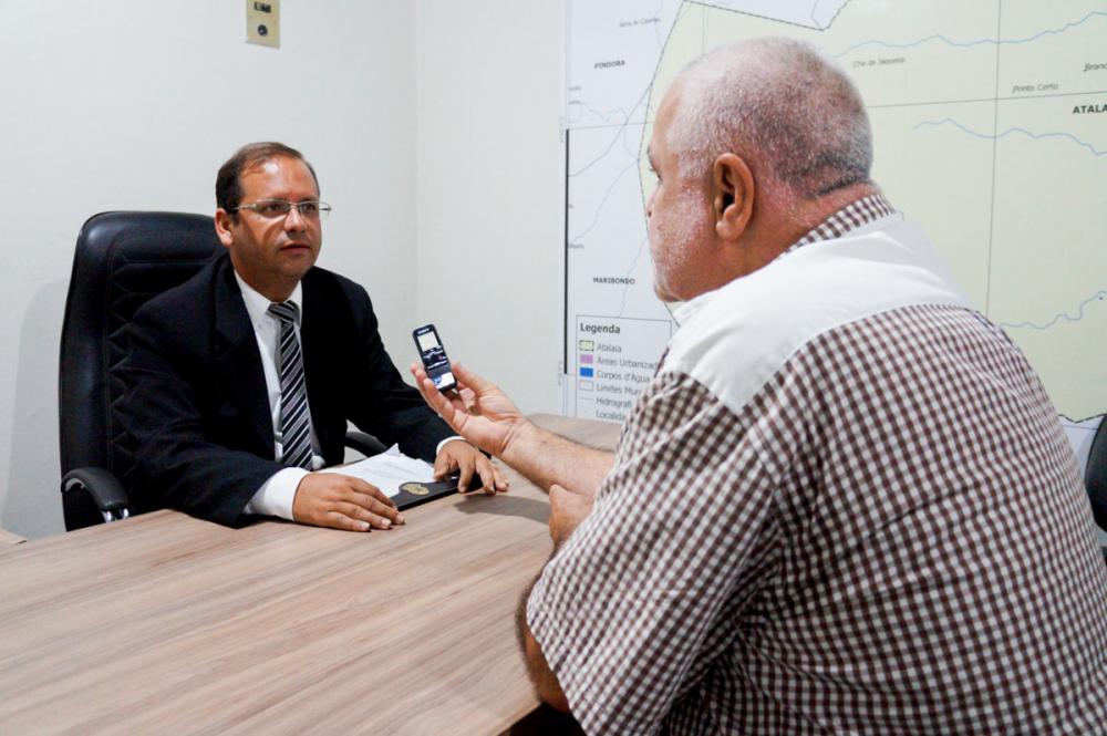 Vereador Alexandre Tenório foi entrevistado pelo radialista Adaias Ferraz.