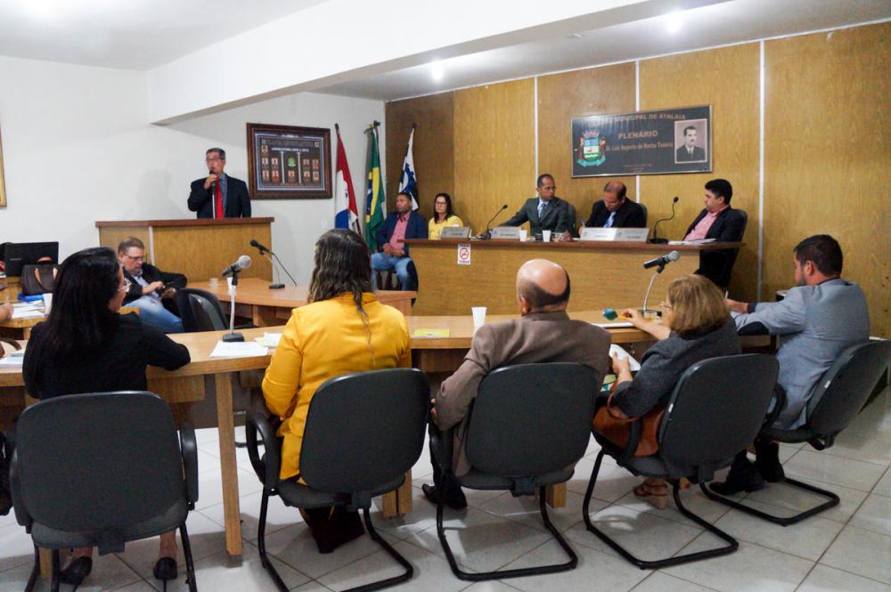Última sessão da Câmara Municipal de Atalaia do ano de 2019. 