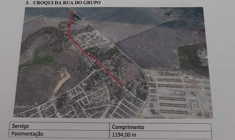 Grande obra de pavimentação vai contemplar os moradores do bairro Bittencourt, em Atalaia.