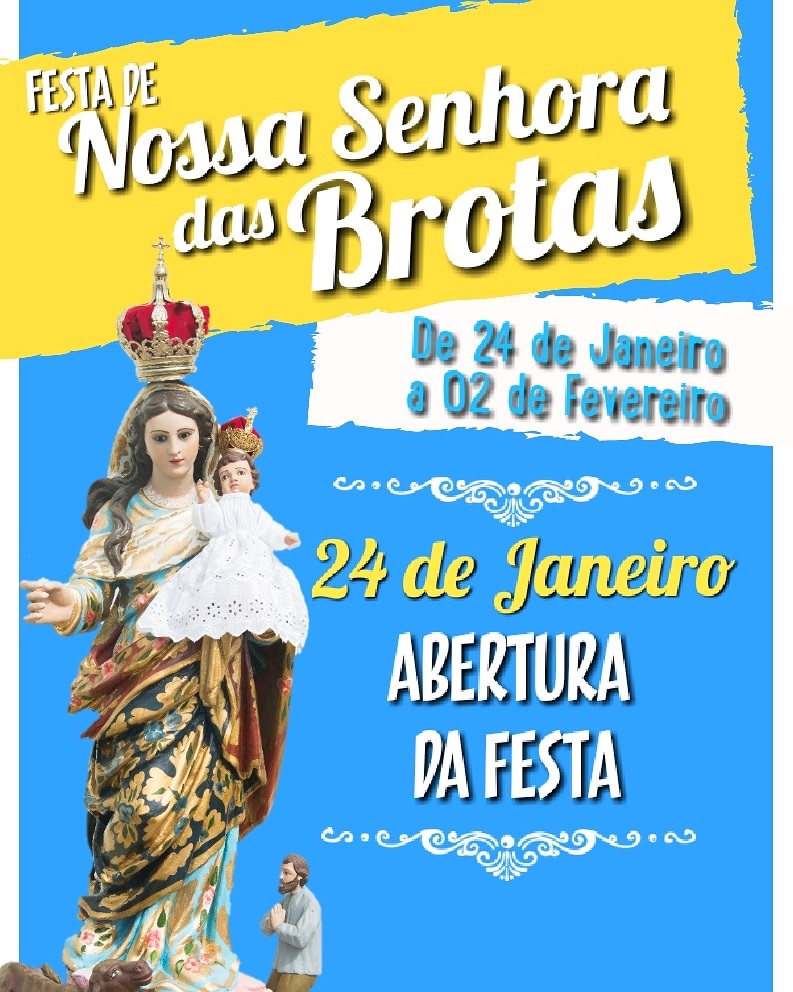 Festa da Padroeira de Atalaia, Nossa Senhora das Brotas.