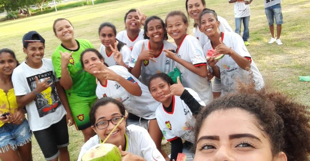 Equipe feminina do Sport Atalaia.