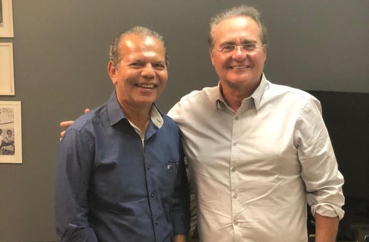 Prefeito Chico Vigário e senador Renan Calheiros.