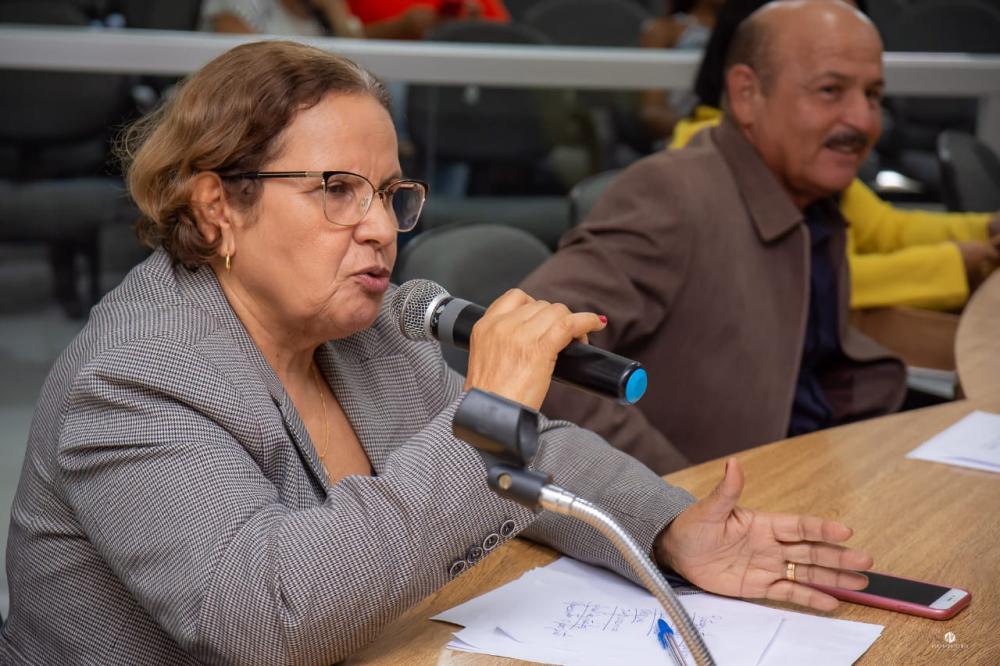 Vereadora Maria da Comesa. Foto: Alberto Vicente