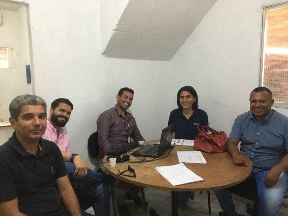 Na reunião foram destacados os dados da produção agrícola do município.